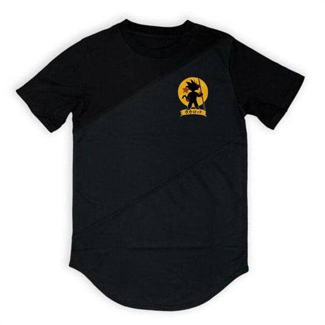 Dragon Warrior Cross Seam Workout Tshirt Black - FitKing