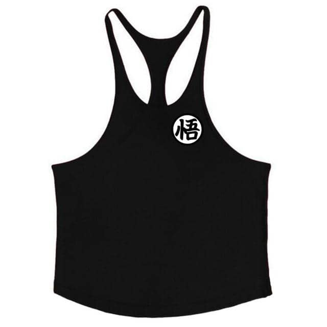 Dragon Simple Workout Tank Black - Superhero Gym Gear