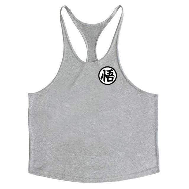 Dragon Simple Workout Tank Gray - Superhero Gym Gear