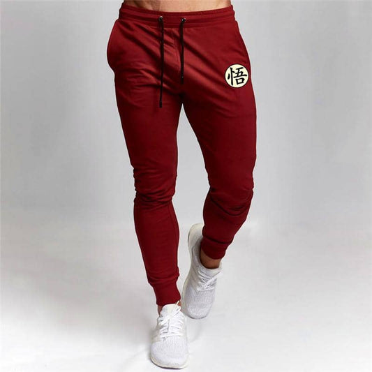 Dragon Fitted Workout Sweats Red V2 - Superhero Gym Gear
