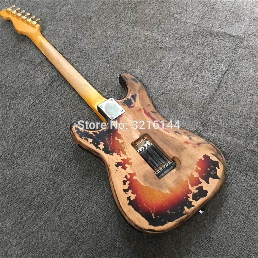 Relic SRV Style Electric Guitar - Handmade Custom Shop