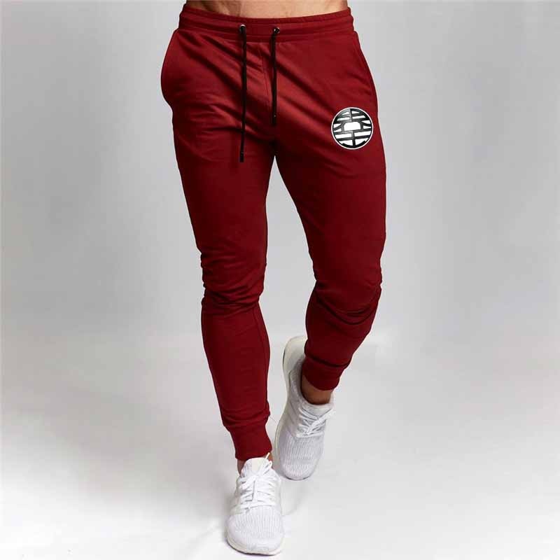 Dragon Fitted Workout Sweats Red V3 - Superhero Gym Gear